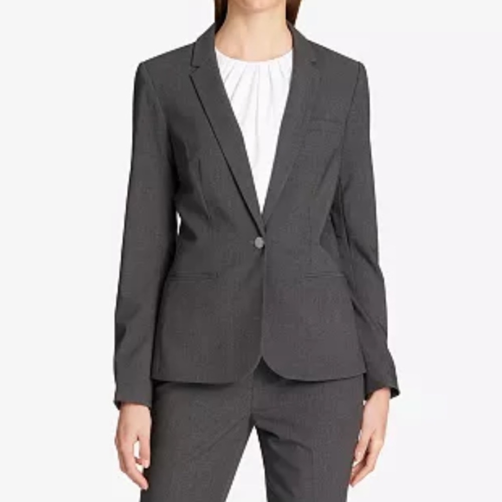 Calvin Klein One Button Blazer